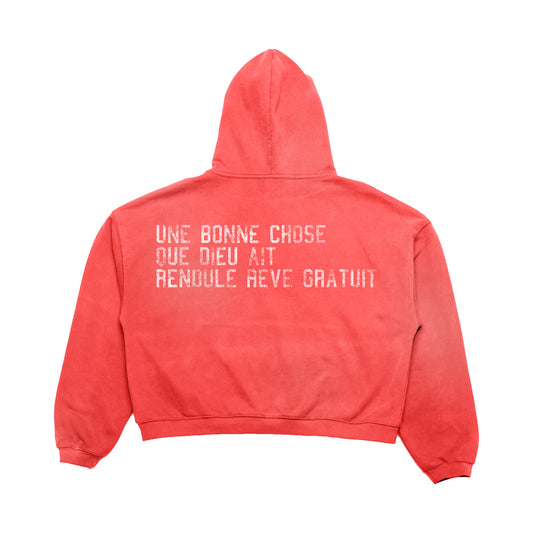 REVEUR HOLLYWOOD “1977” PULLOVER “Washed red”