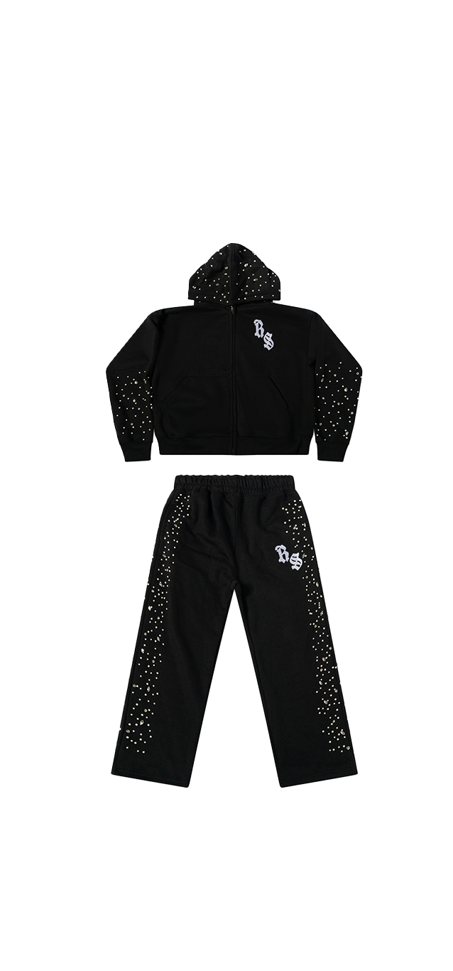 BLACK REVEUR SWEATSUIT